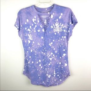 Awake | Acid Wash Distressed Graphic Tee Weekend S